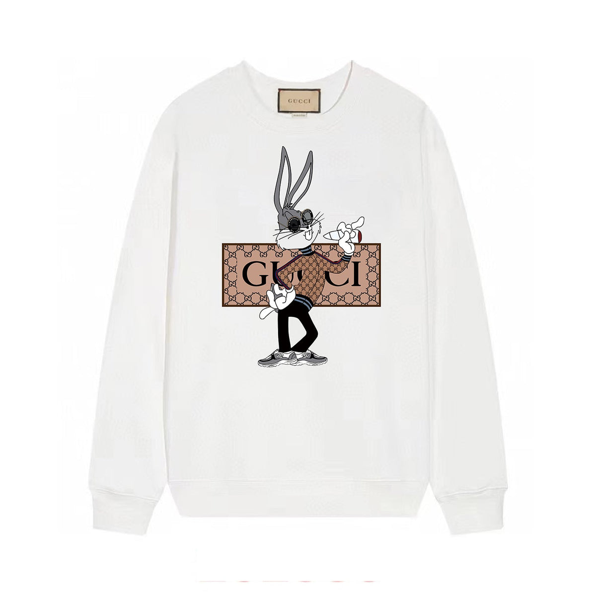 Bunny Print Sweatshirt