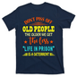Don't Piss Off Old People Casual Men T-shirt