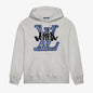 Blue Classic Print Hoodie