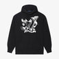 Bird Print Hoodie
