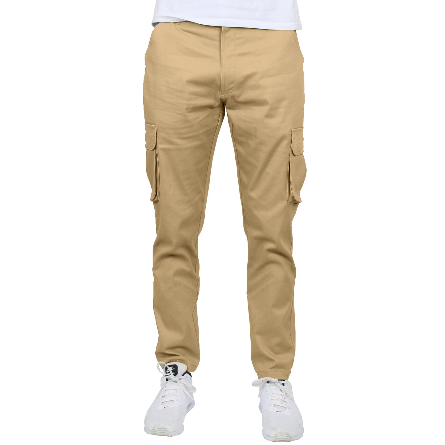 3-Pack Men's Flex-Stretch Cotton Cargo Pants – Comfortable, Durable & Versatile (31-Inch Inseam)