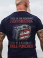 CORDLESS HOLE PUNCHER Short Sleeve T-shirt