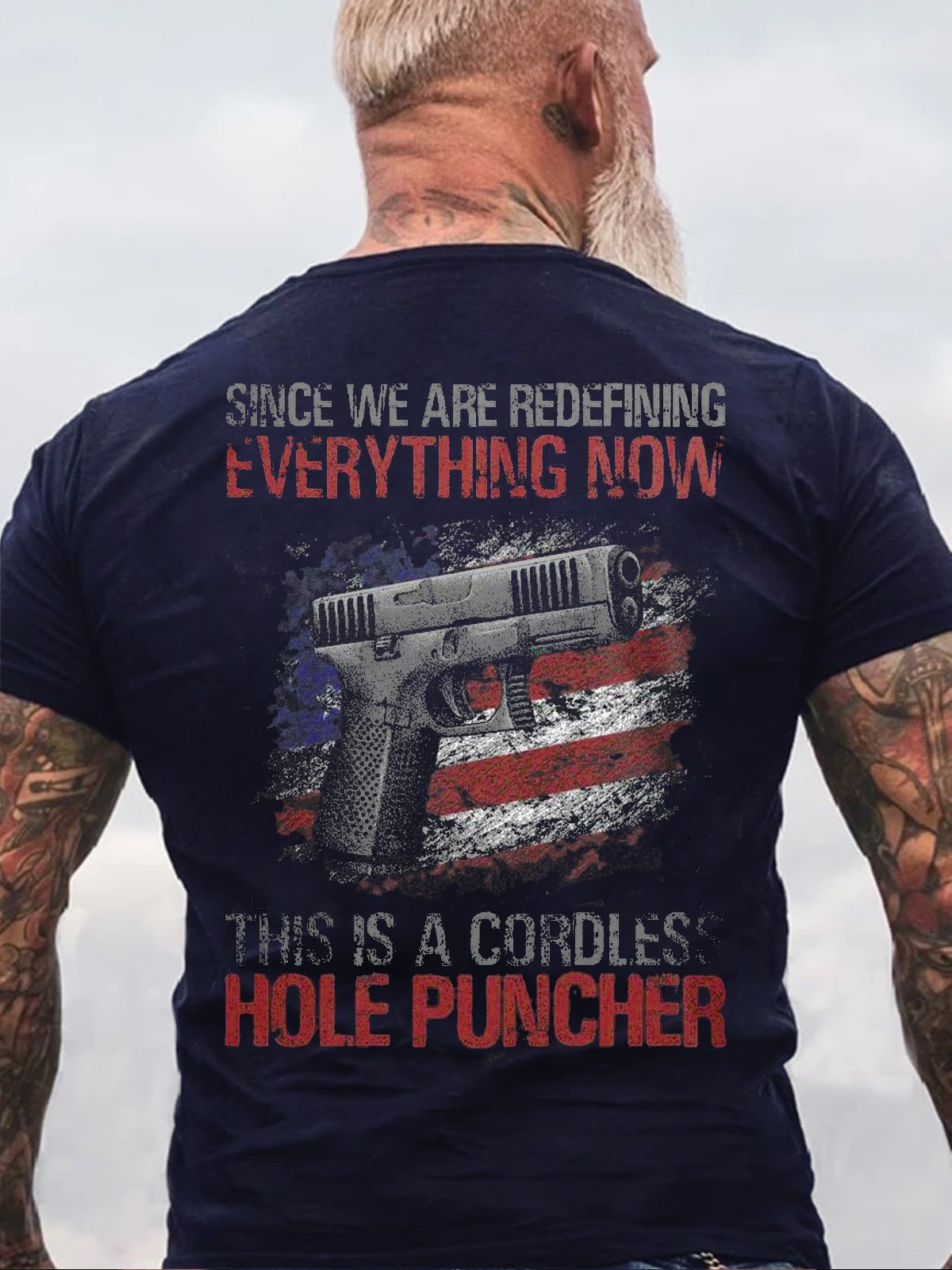 CORDLESS HOLE PUNCHER Short Sleeve T-shirt