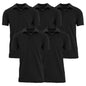 5-Pack Men's Short Sleeve Polo Shirts – Moisture-Wicking, Stretch Knit, Tagless, Regular Fit for All-Day Comfort