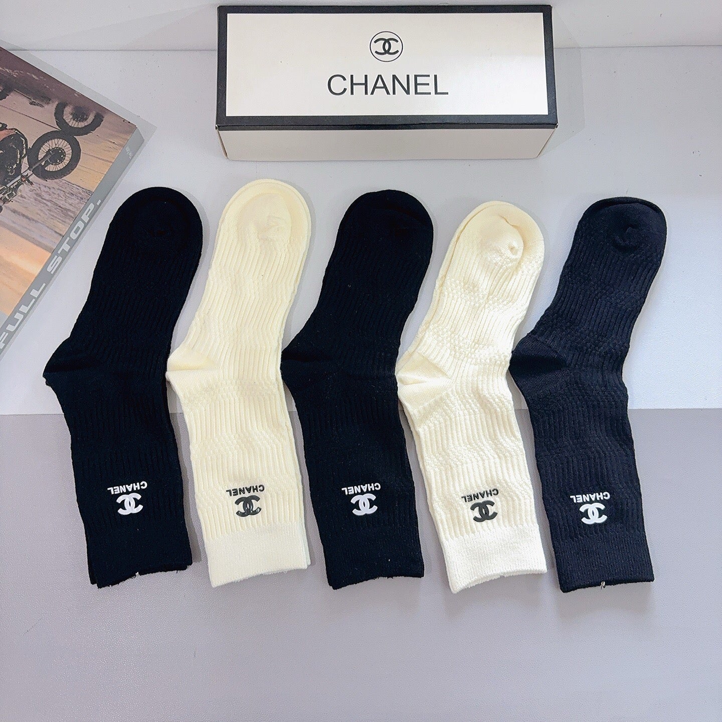 5-Pair Comfort Socks Set (1 BOX)-14