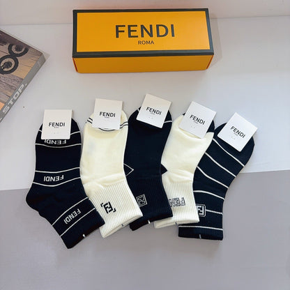 5-Pair Comfort Socks Set (1 BOX)-19
