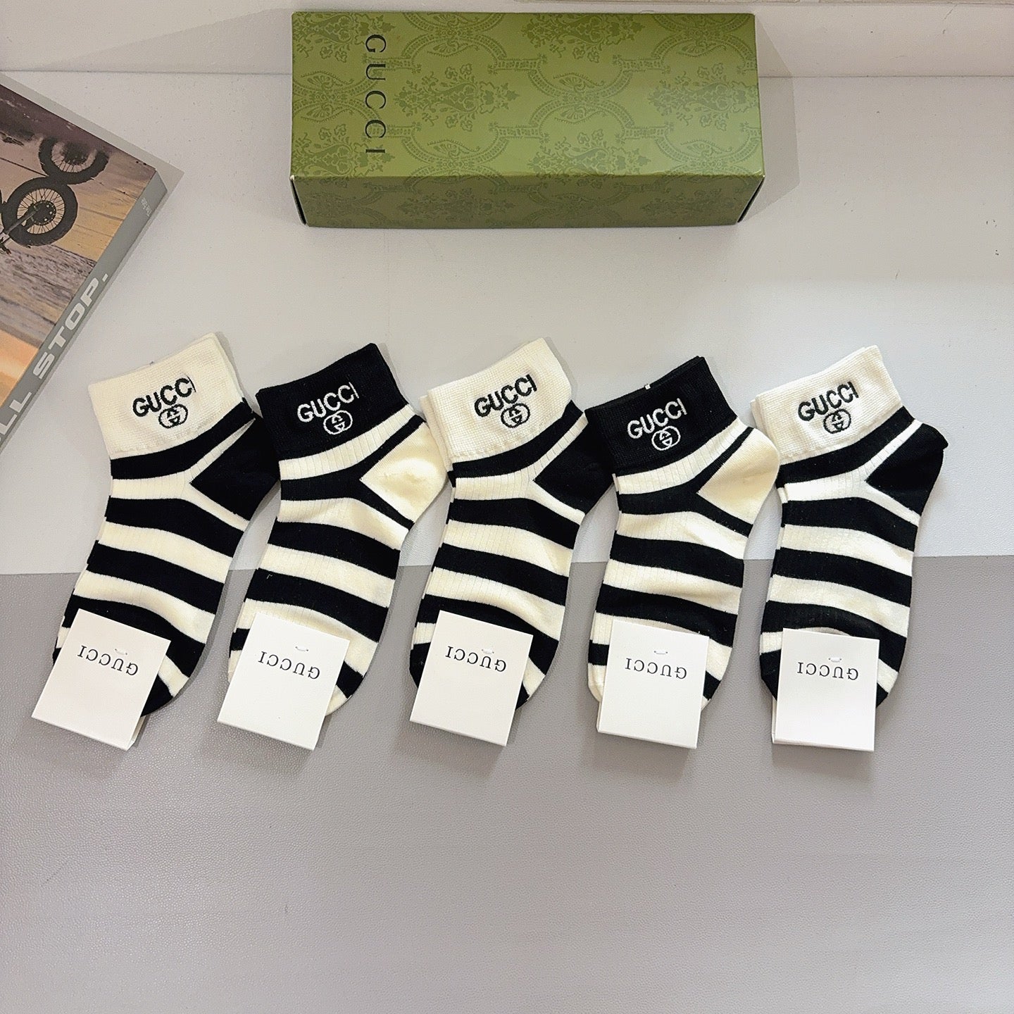5-Pair Comfort Socks Set (1 BOX)-29