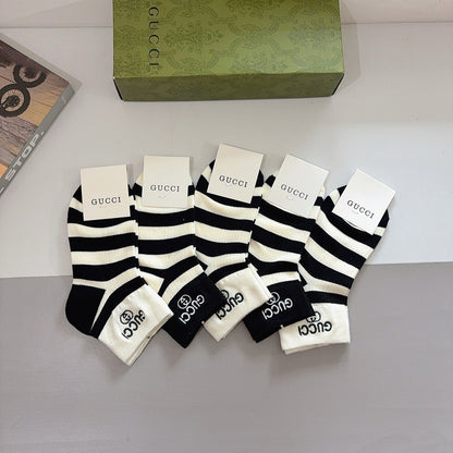 5-Pair Comfort Socks Set (1 BOX)-29