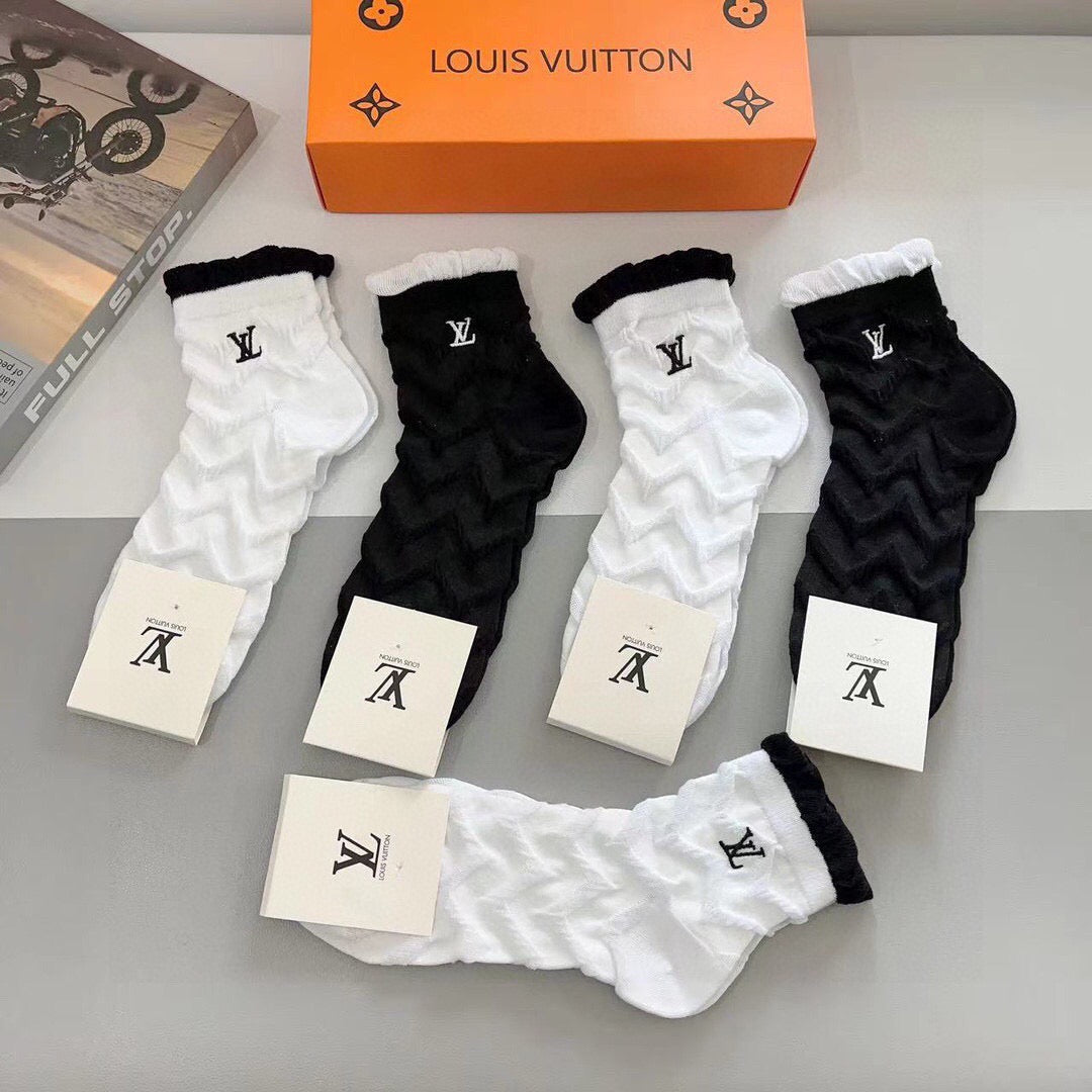 5-Pair Comfort Socks Set (1 BOX)-31