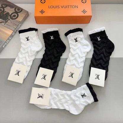 5-Pair Comfort Socks Set (1 BOX)-31