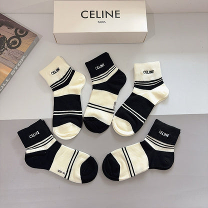 5-Pair Comfort Socks Set (1 BOX)-32