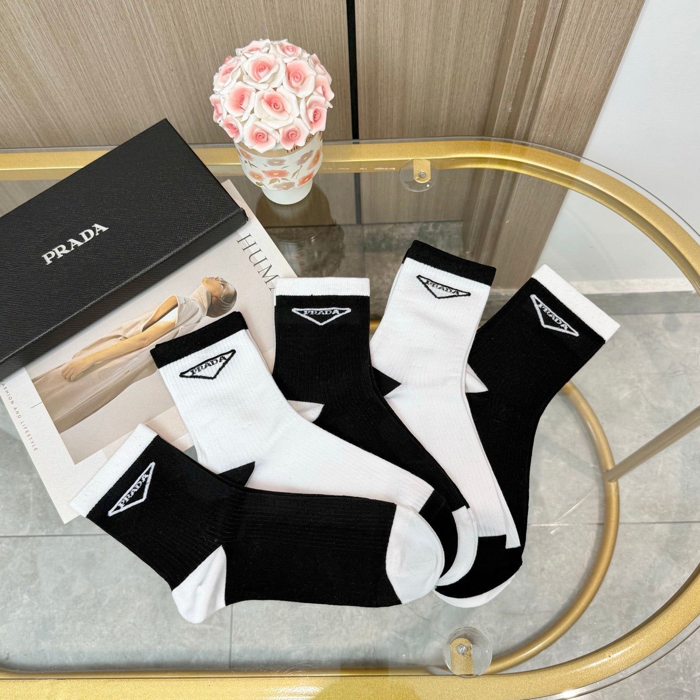 5-Pair Comfort Socks Set (1 BOX)-46