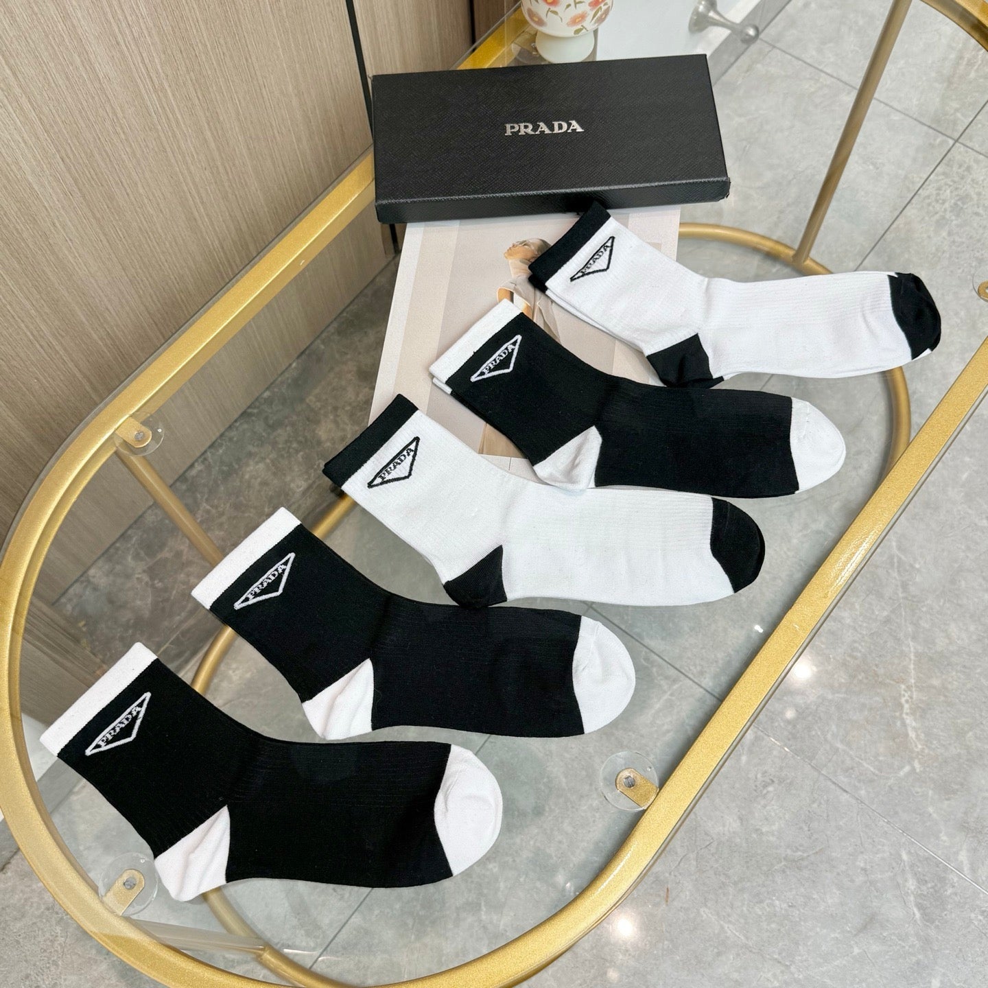 5-Pair Comfort Socks Set (1 BOX)-46