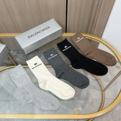 5-Pair Comfort Socks Set (1 BOX)-50