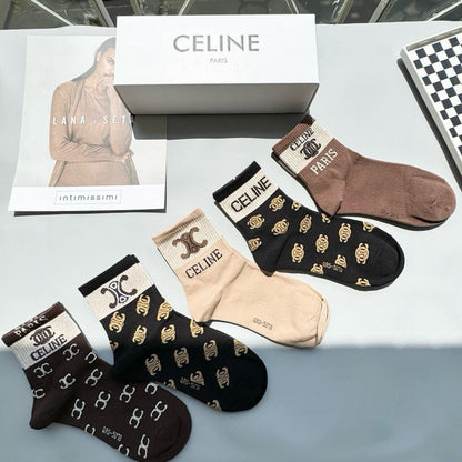 5-Pair Comfort Socks Set (1 BOX)-55