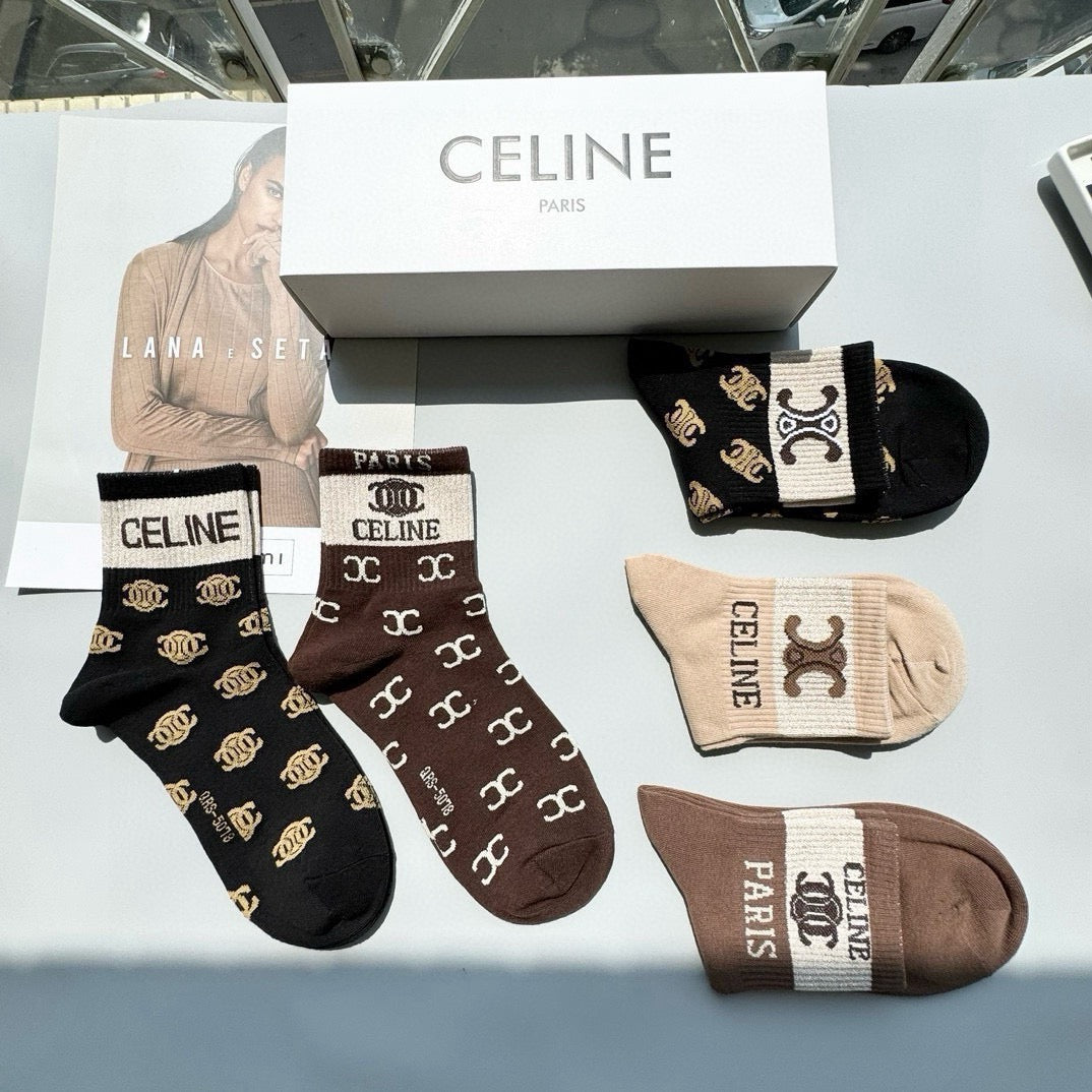 5-Pair Comfort Socks Set (1 BOX)-55