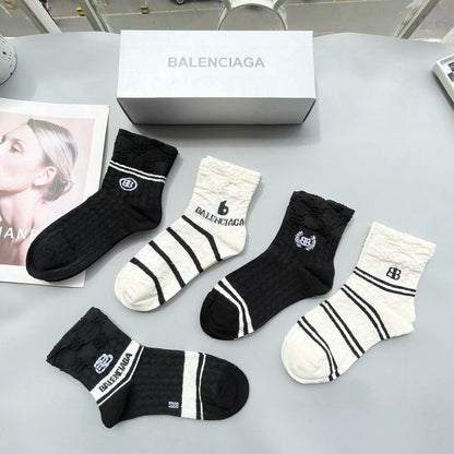 5-Pair Comfort Socks Set (1 BOX)-57