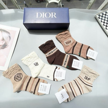 5-Pair Comfort Socks Set (1 BOX)-60