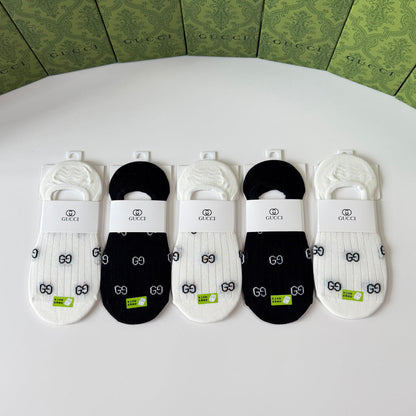 5-Pair Comfort Socks Set (1 BOX)-65
