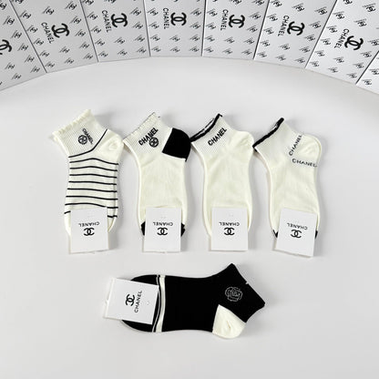 5-Pair Comfort Socks Set (1 BOX)-66