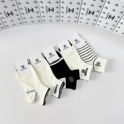 5-Pair Comfort Socks Set (1 BOX)-66