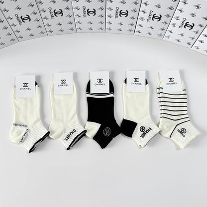 5-Pair Comfort Socks Set (1 BOX)-66