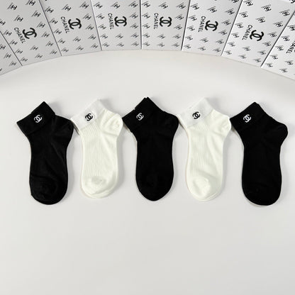 5-Pair Comfort Socks Set (1 BOX)-67
