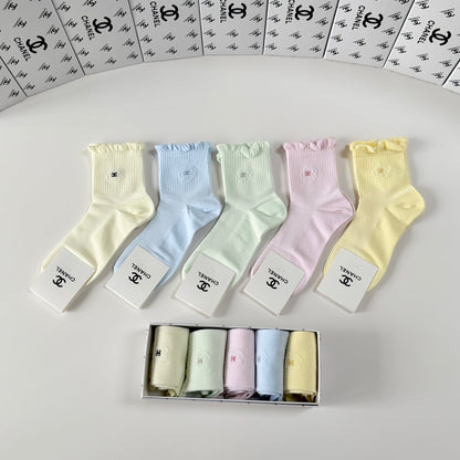 5-Pair Comfort Socks Set (1 BOX)-72