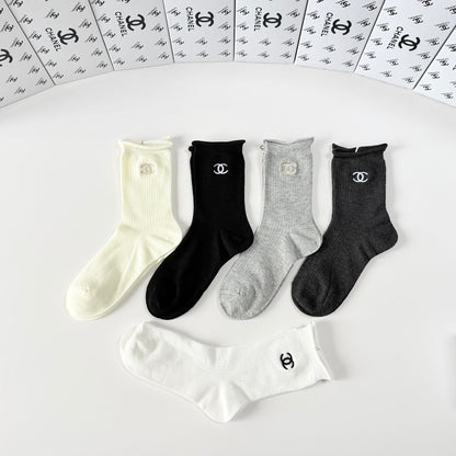 5-Pair Comfort Socks Set (1 BOX)-74