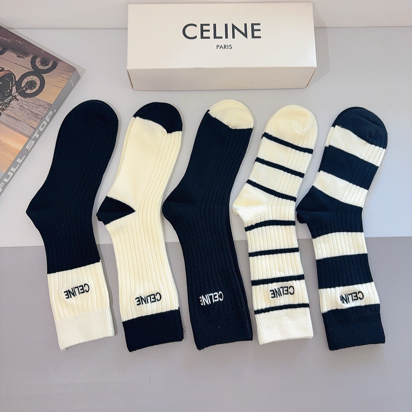 5-Pair Comfort Socks Set (1 BOX)-81