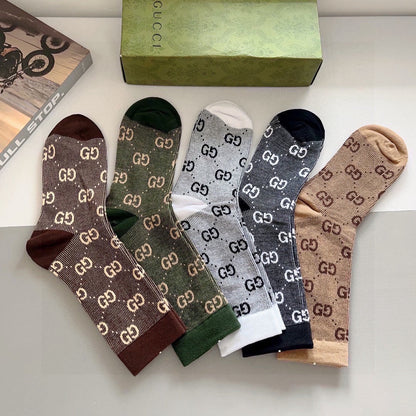 5-Pair Comfort Socks Set (1 BOX)-83