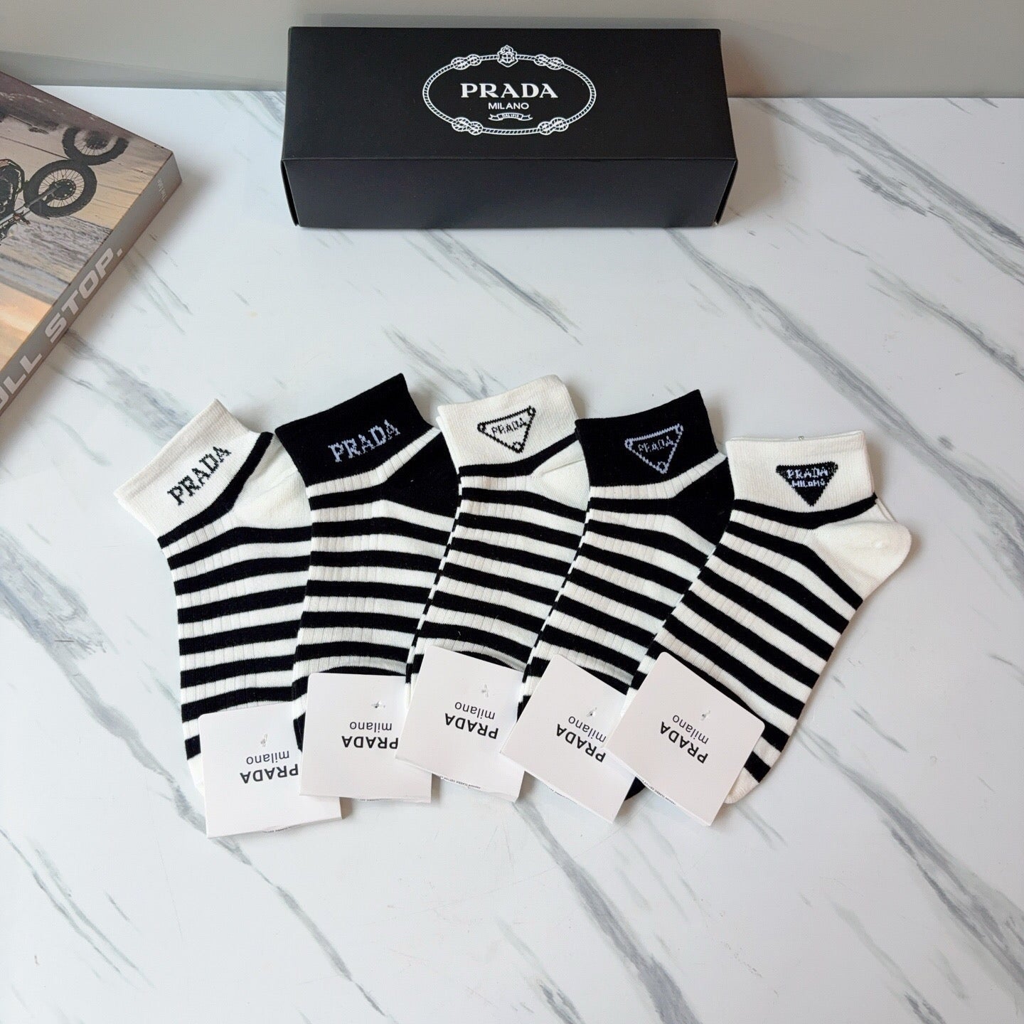 5-Pair Comfort Socks Set (1 BOX)-85