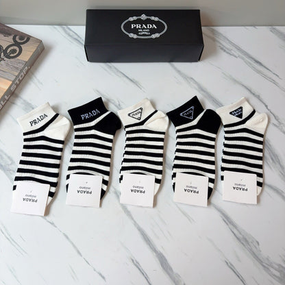 5-Pair Comfort Socks Set (1 BOX)-85