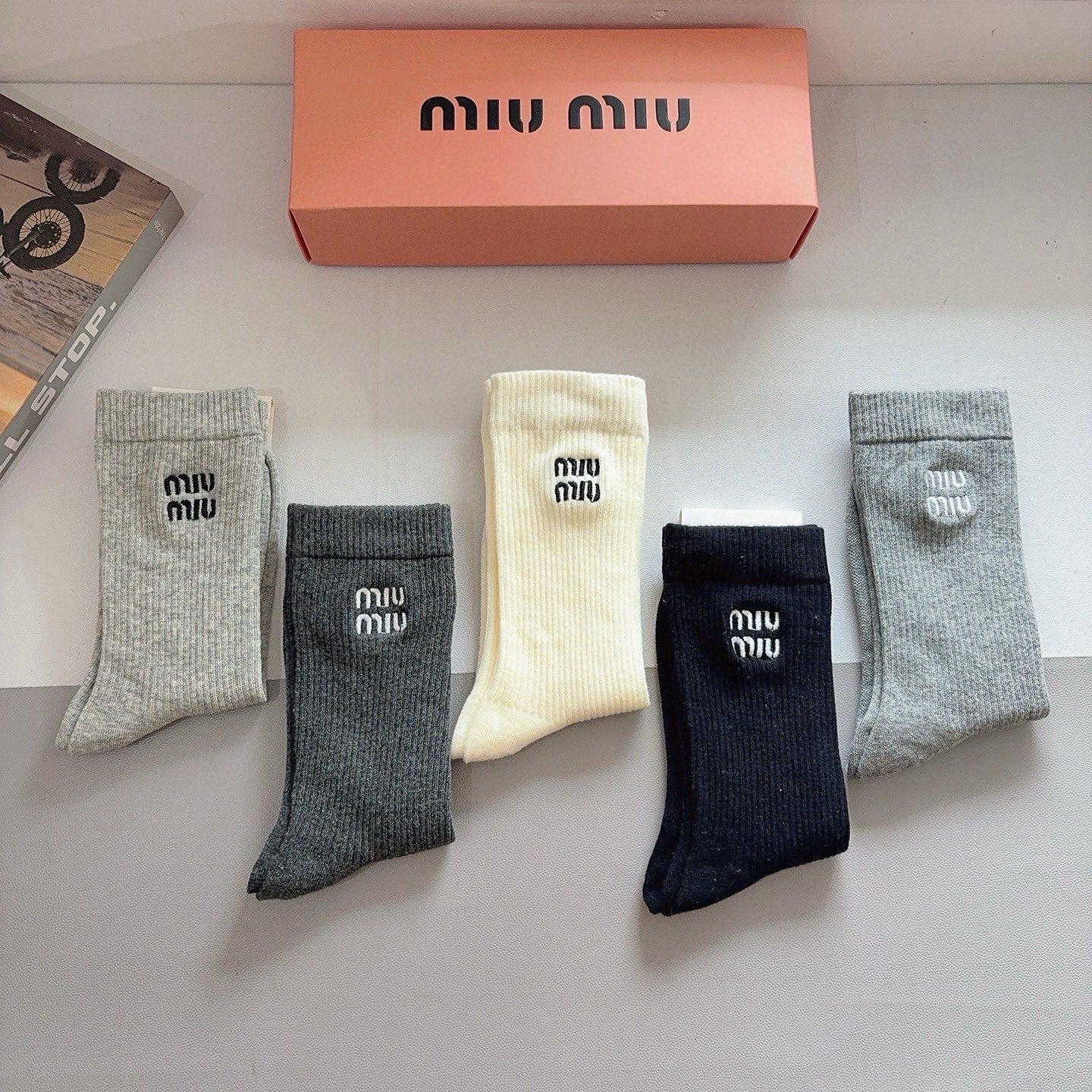 5-Pair Comfort Socks Set (1 BOX)-87