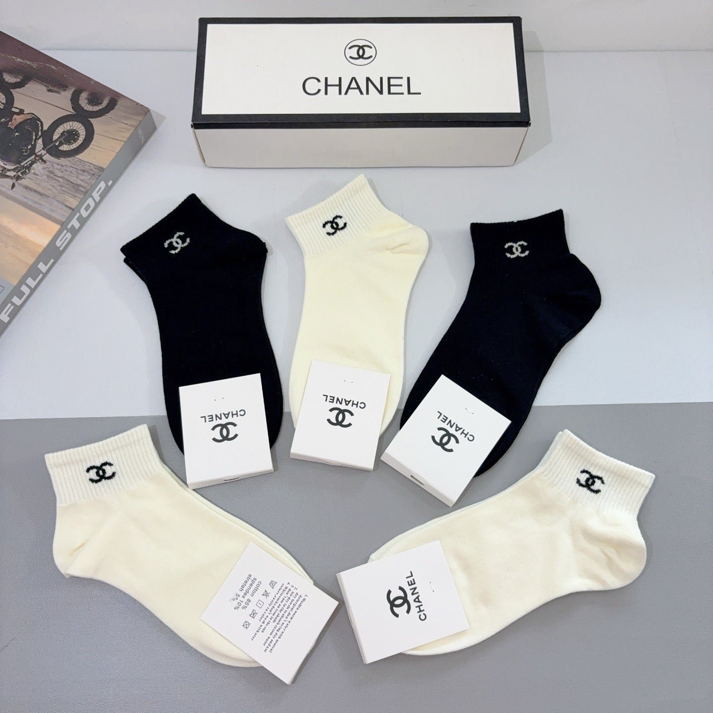 5-Pair Comfort Socks Set (1 BOX)-94