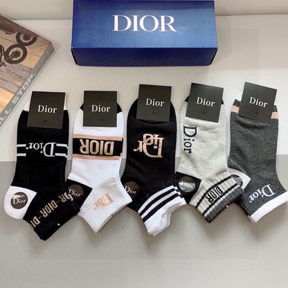 5-Pair Comfort Socks Set (1 BOX)-96