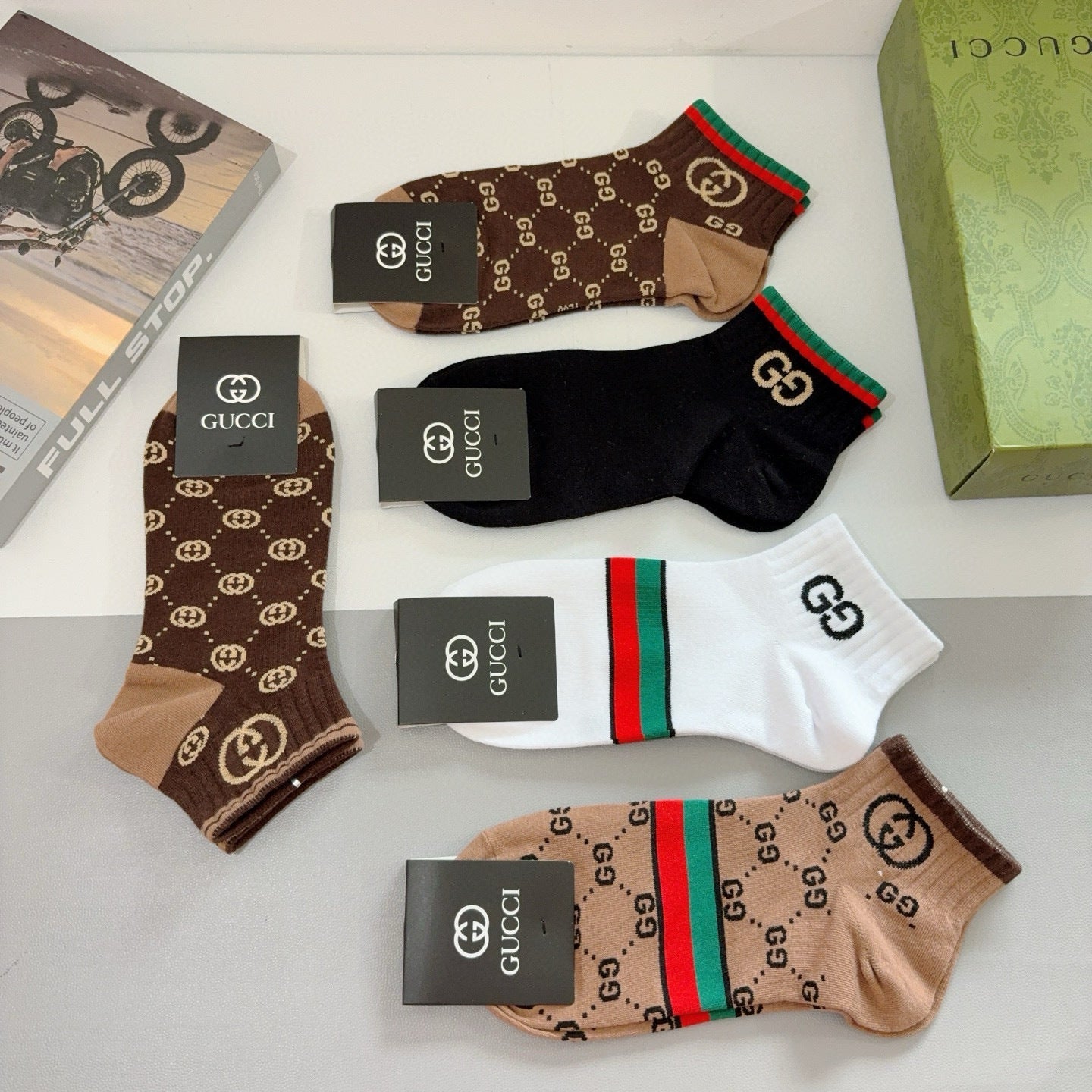 5-Pair Comfort Socks Set (1 BOX)-97