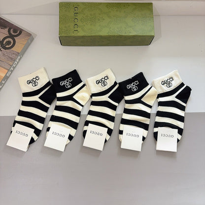 5-Pair Comfort Socks Set (1 BOX)-101