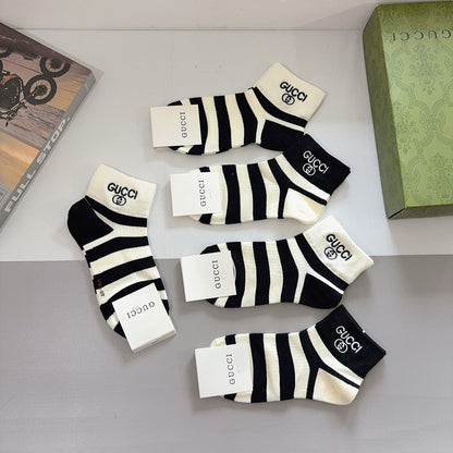 5-Pair Comfort Socks Set (1 BOX)-101