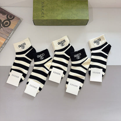5-Pair Comfort Socks Set (1 BOX)-101