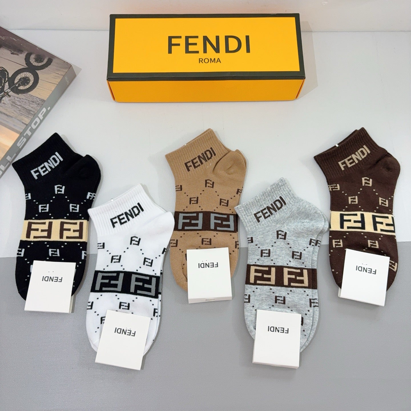 5-Pair Comfort Socks Set (1 BOX)-102
