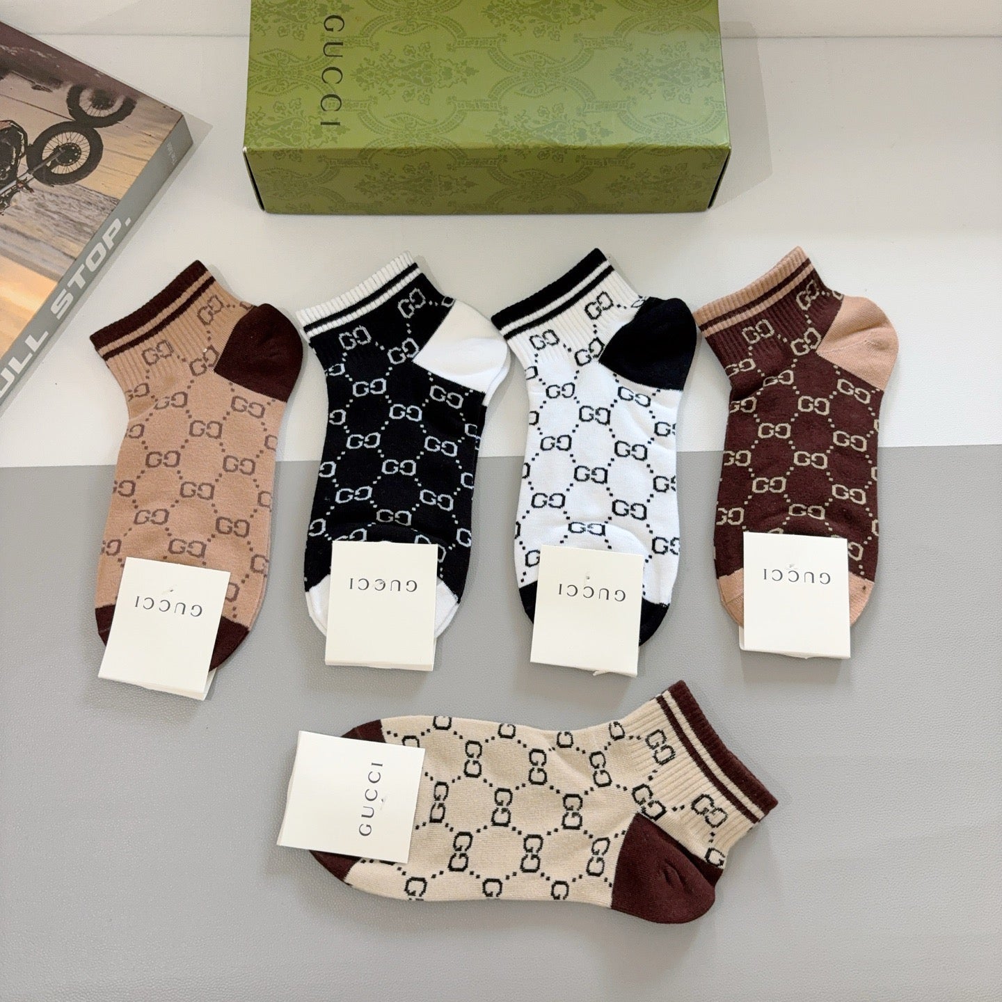 5-Pair Comfort Socks Set (1 BOX)-103