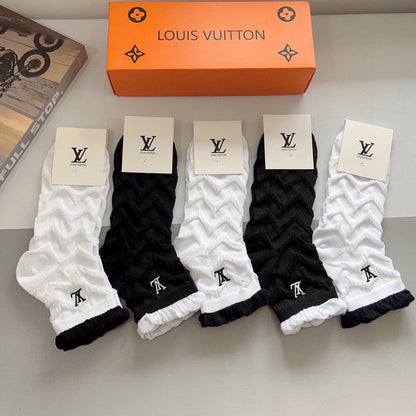 5-Pair Comfort Socks Set (1 BOX)-104
