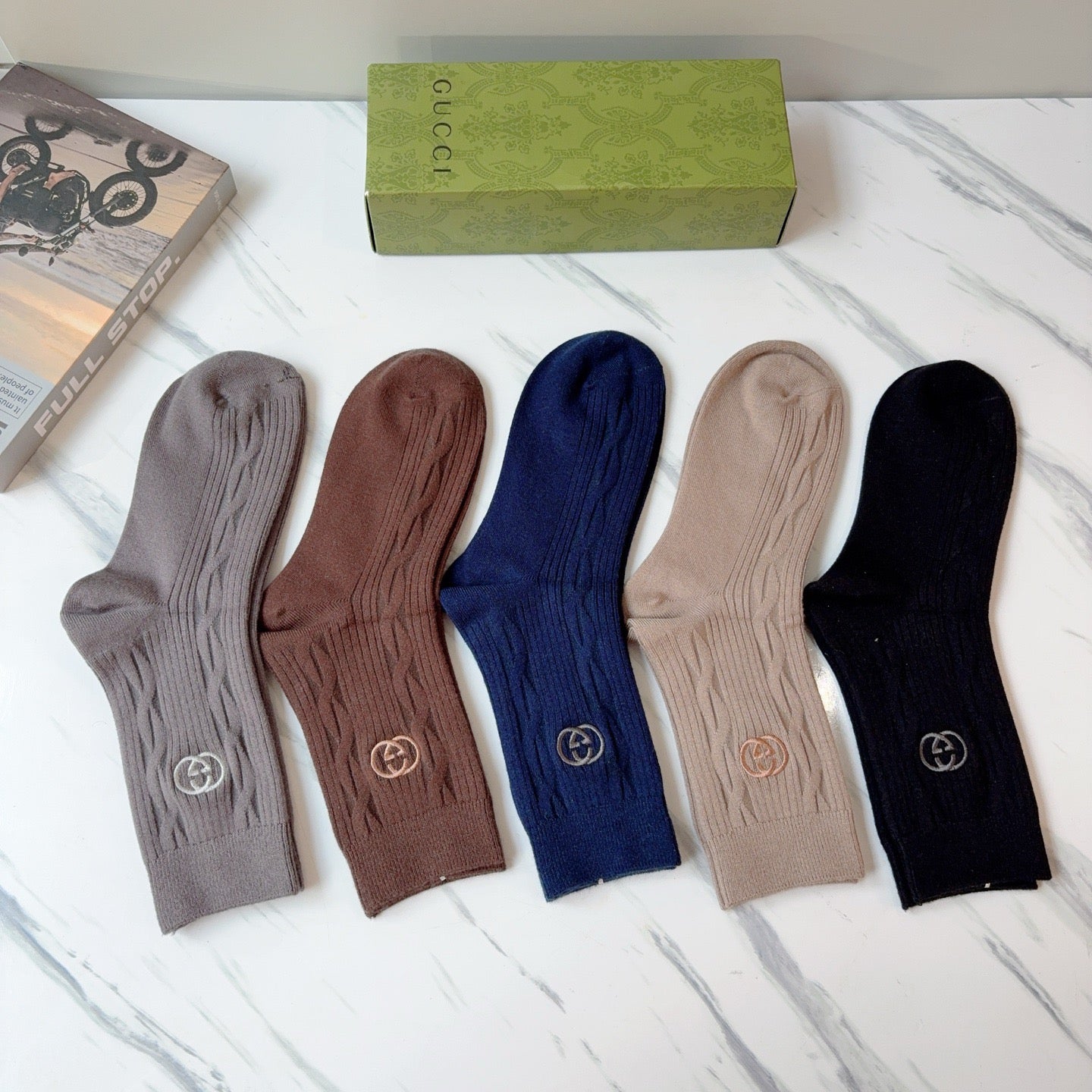 5-Pair Comfort Socks Set (1 BOX)-108