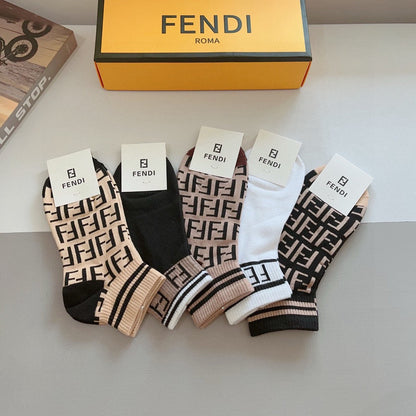 5-Pair Comfort Socks Set (1 BOX)-109
