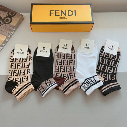 5-Pair Comfort Socks Set (1 BOX)-109