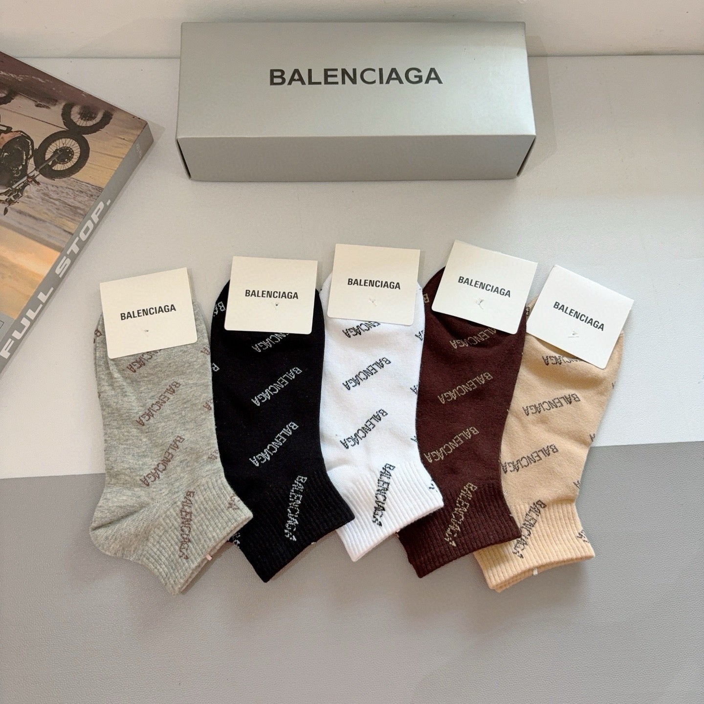 5-Pair Comfort Socks Set (1 BOX)-113