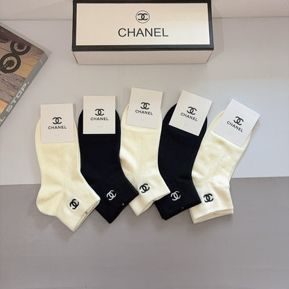5-Pair Comfort Socks Set (1 BOX)-114