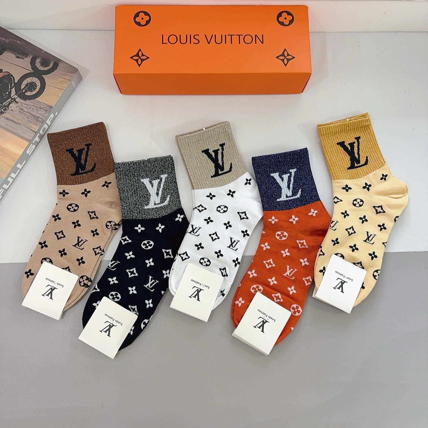 5-Pair Comfort Socks Set (1 BOX)-115