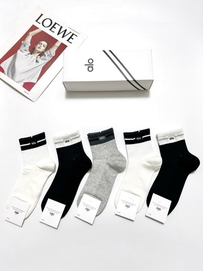 5-Pair Comfort Socks Set (1 BOX)-118